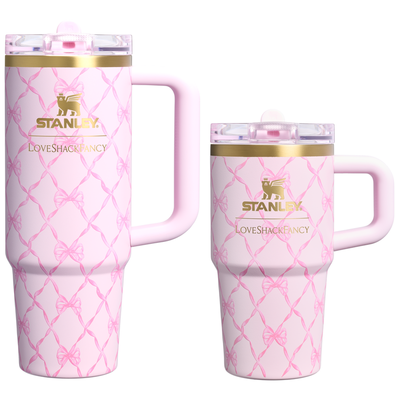 Stanley 1913 x LoveShackFancy Holiday The Quencher® Details ProTour Tumbler Set | 2-pack - Style Pack Soft - Active Ready