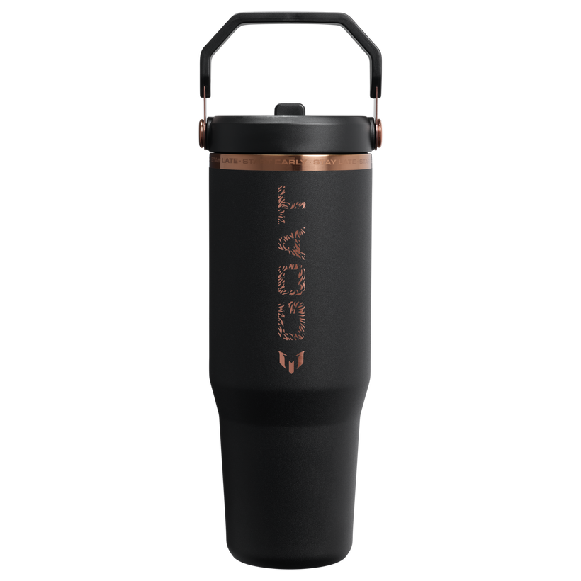 The Messi x Stanley IceFlow™ Flip Straw Tumbler - Home Soft Premium - Fresh Ready